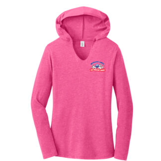 Wickliffe Lanes Ladies Long-Sleeve Hoodie T-Shirt