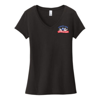 Wickliffe Lanes Ladies Softstyle V-Neck T-Shirt