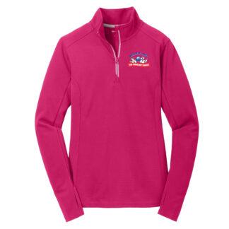 Wickliffe Lanes Ladies Wicking 1/4-Zip Pullover